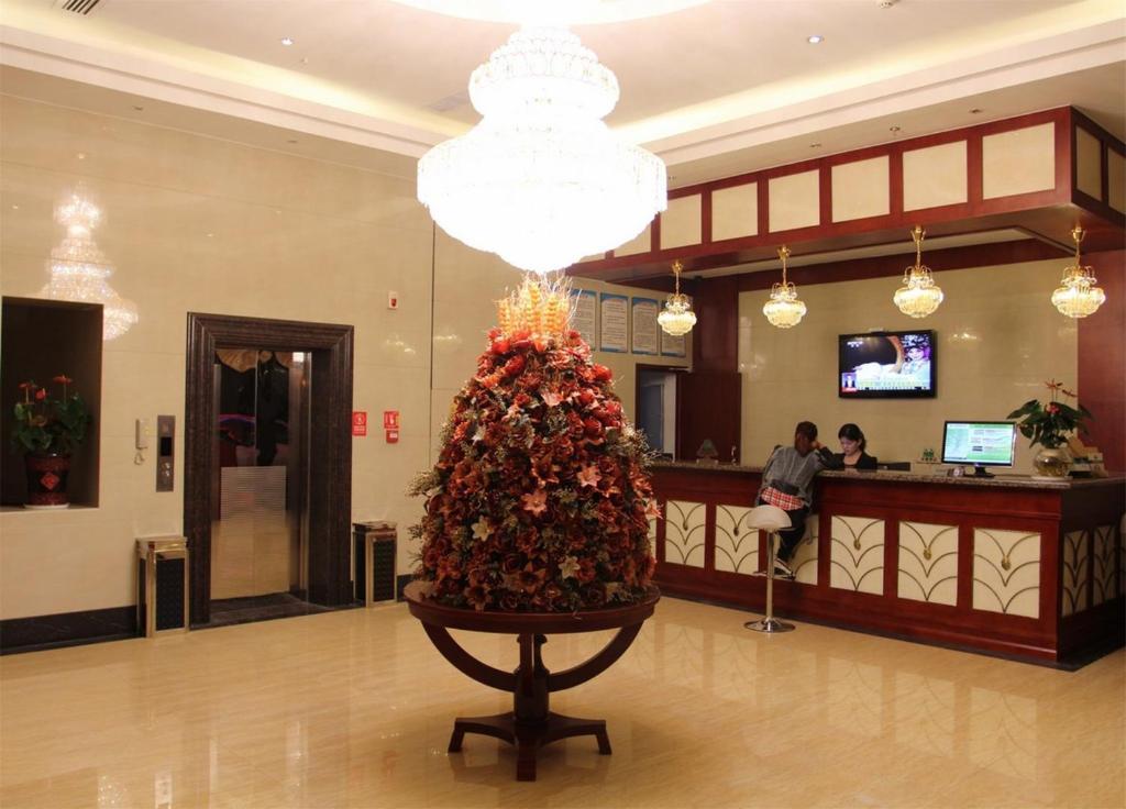 Greentree Inn Yiwu International Trade City Hotel ภายนอก รูปภาพ